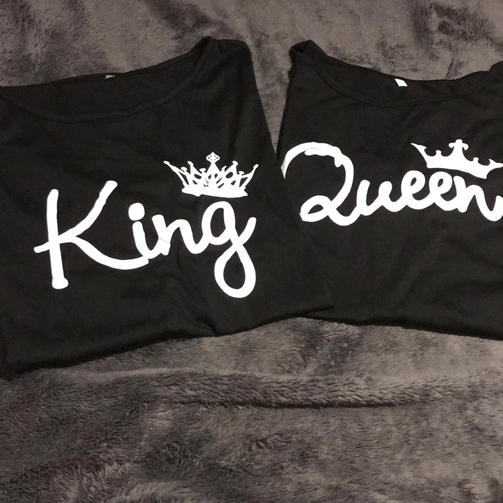 King and queen T-shirt